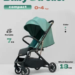 FTC023 Baby Stroller - Folding Infant Newborn Pram Stroller Toddler Strollers for 0-36 Months Old Babies
